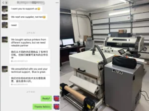 LINKO DTF Printer Manufacturer Customer Reviews