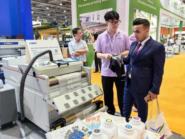 LINKO Guangzhou ITCPE Exhibition-Customer View China DTF Printer