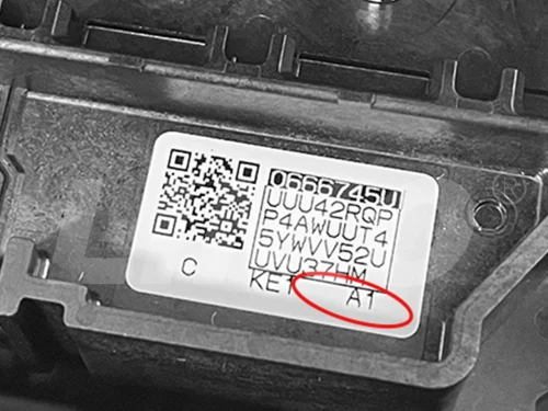 Código QR del cabezal de impresión A602