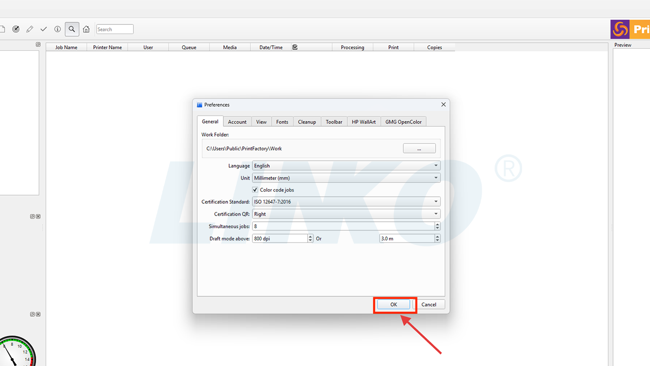 PrintFactory Software Initial Setup Guide - LINKO DTF Printer