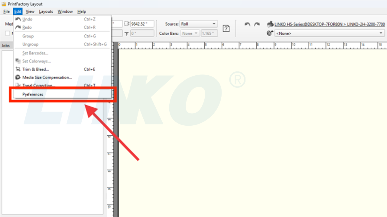 PrintFactory Software Initial Setup Guide - LINKO DTF Printer